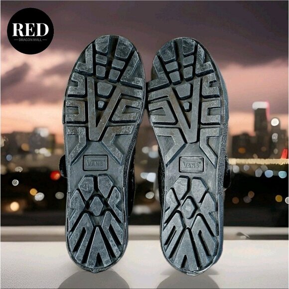 VANS Style 93 Mary Janes Black Crushed Velvet Shoes VN0A3XTJBMA - Women's Sz 9.5 - Picture 5 of 13